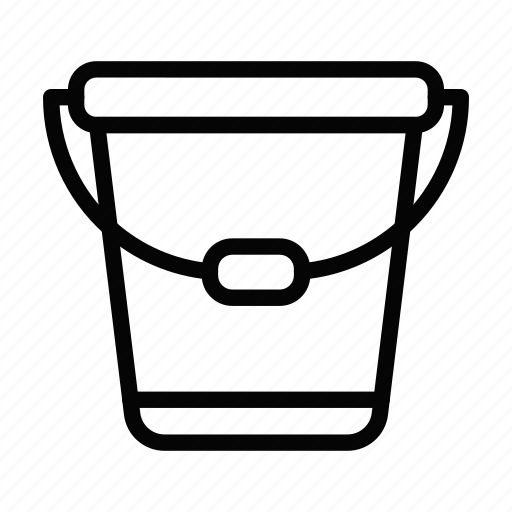 Bucket, basket, shopping, paint, water icon - Download on Iconfinder