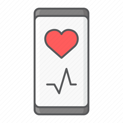 App, fitness, health, heartbeat, smartphone, sport icon - Download on Iconfinder