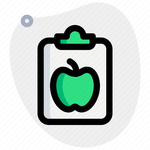 Clipboard, paper pad, diet chart, fitness icon - Download on Iconfinder