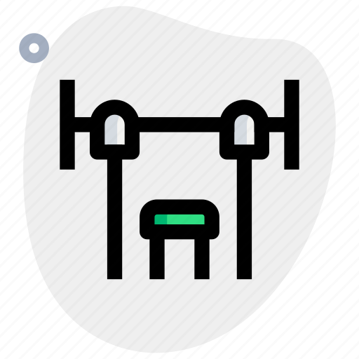 Bench press, muscles, fitness, gym equipment icon - Download on Iconfinder