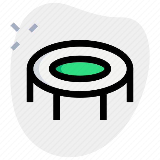 Trampoline, jump, balance, fitness icon - Download on Iconfinder