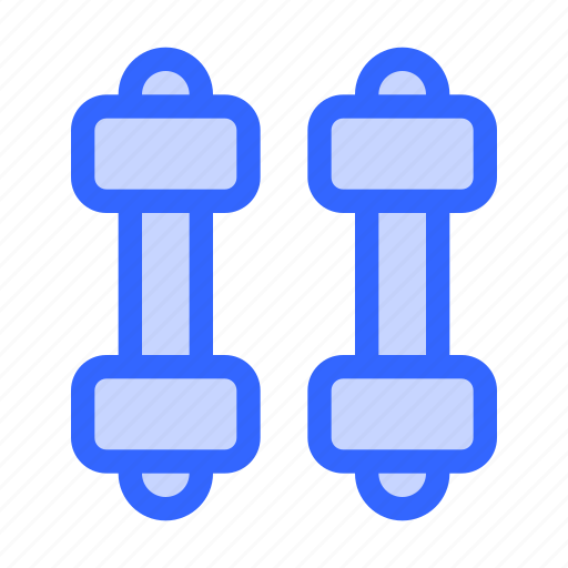 Dumbbell, gym, fitness, exercise icon - Download on Iconfinder