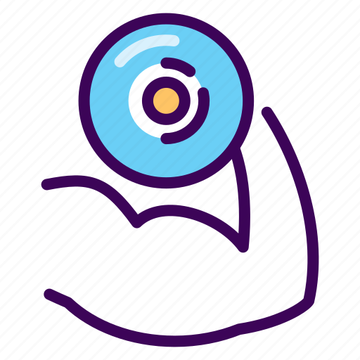 Biceps, fitness, weightlifting, workout icon - Download on Iconfinder