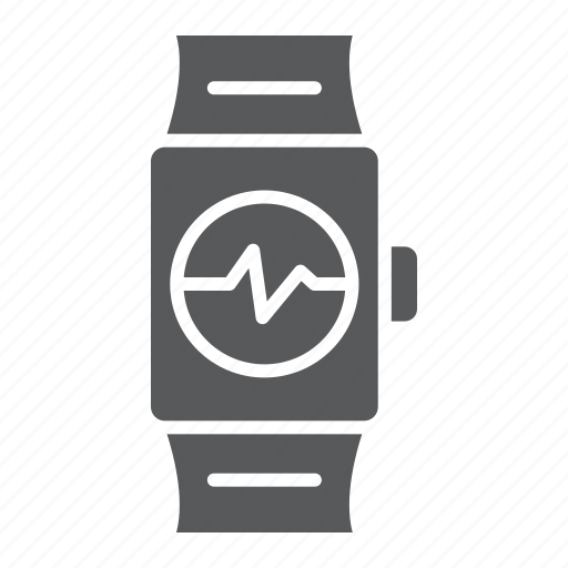 Clock, digital, fitness, gadget, smart, tracker, watch icon - Download on Iconfinder