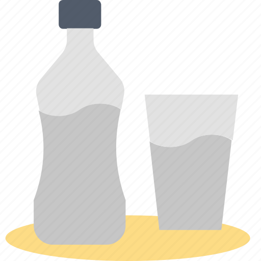 Water, beverage, bottle, drink, glass, hydration, milk icon - Download on Iconfinder