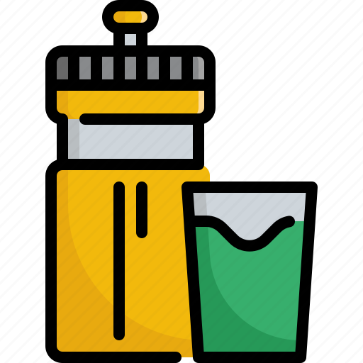 Bottle, drink, exercise, fitness, gym, sport, water icon - Download on Iconfinder