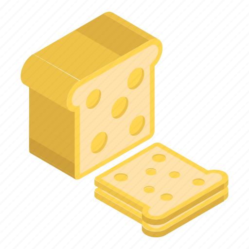 Bread, breakfast, cheese bread slices, healthy diet, healthy food, meal icon - Download on Iconfinder