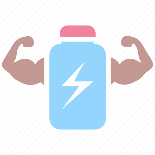 Bodybuilding, bottle, drink, energy, energy drink, fitness, health icon - Download on Iconfinder