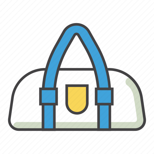 Bag, duffle bag, fitness, gym sack, gym tote, sports bag icon - Download on Iconfinder