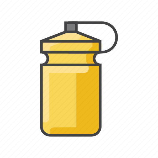 Bottle, drink, fitness, fluid, liquid, water icon - Download on Iconfinder