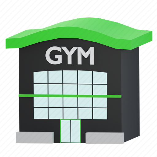 Gym, gym building, fitness-club, health-club, exercise-room, building, fitness icon - Download on Iconfinder