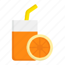 juice, lemon, orange, fruit, beverage, healthy, tropical