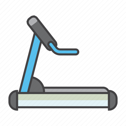 Equipment, exercising, fitness, gym, running, treadmill icon - Download on Iconfinder