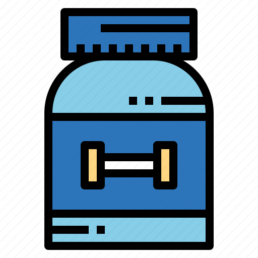Gym, proteins, supplement, vitamins icon - Download on Iconfinder