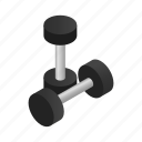 dumbbell, equipment, fitness, healthy, isometric, sport, weight