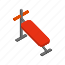 bench, fitness, gym, isometric, lifestyle, muscle, weight