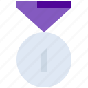 achievement, award, champion, honor, medal, winner