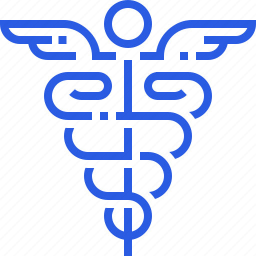 Caduceus, healthcare, hospital, logo, medical, medicine, sign icon - Download on Iconfinder