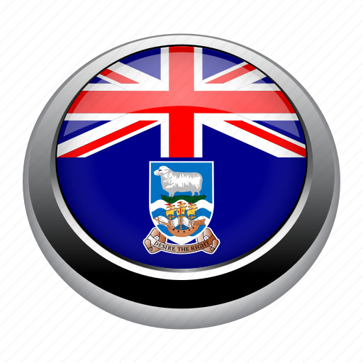 Circle, country, falkland, flag, flags, nation icon - Download on Iconfinder
