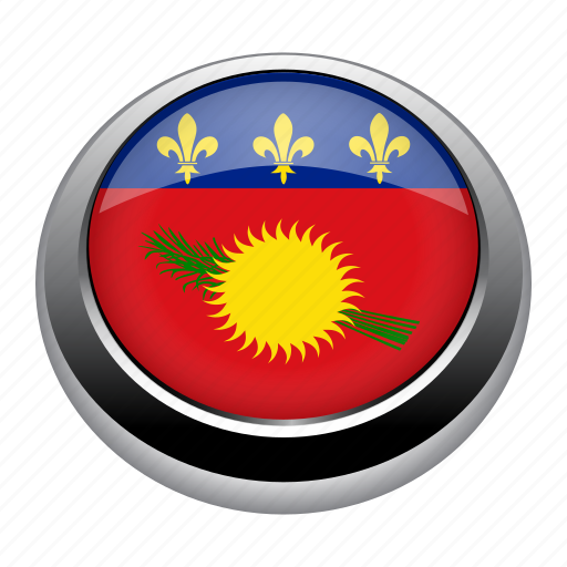Circle, country, flag, flags, guadeloupe, nation icon - Download on Iconfinder