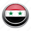 circle, country, flag, flags, nation, national, syria 