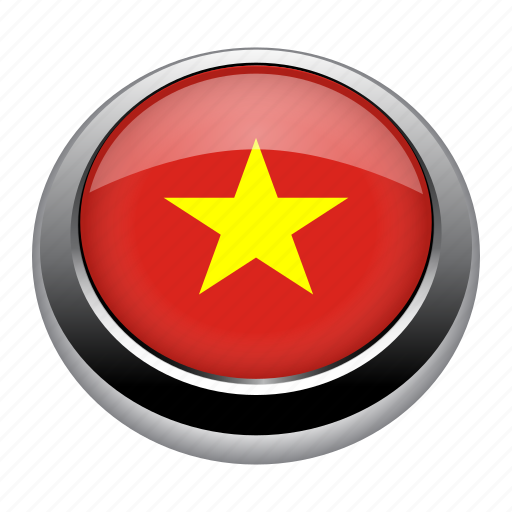 Circle, country, flag, flags, nation, national, vietnam icon - Download on Iconfinder