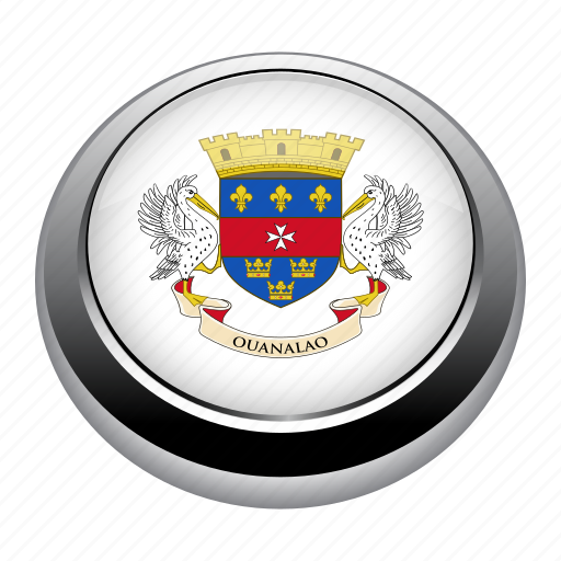 Circle, country, flag, flags, nation, saint barthelemy icon - Download on Iconfinder