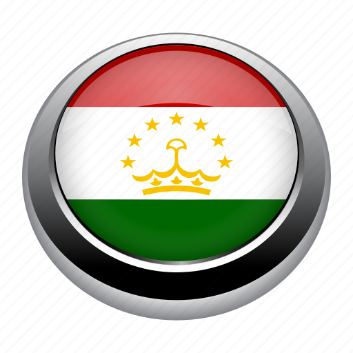 Circle, country, flag, flags, nation, national, tajikistan icon - Download on Iconfinder