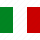 flag, italy