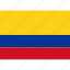 columbia, flag 