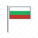 bulgaria, bulgarian, europe, flag 