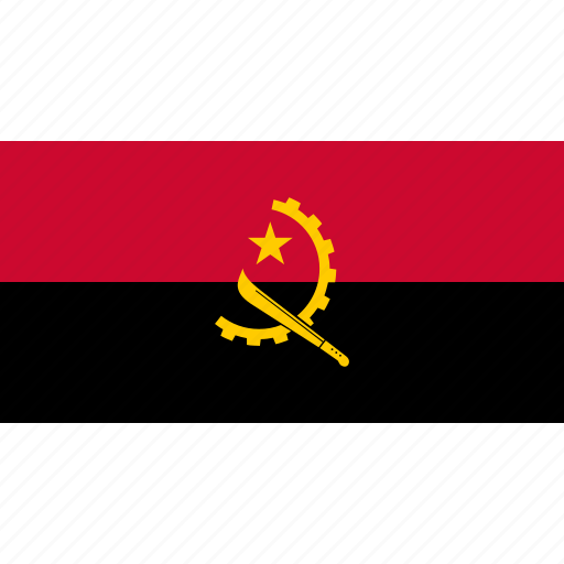 Flag, angola, asia, country icon - Download on Iconfinder