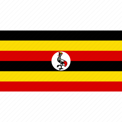 Flag, uganda, africa, country icon - Download on Iconfinder