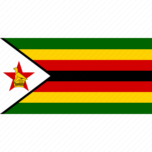 Flag, africa, country, zimbabwe icon - Download on Iconfinder