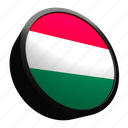 hungary, flag, country, national, nation