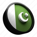 pakistan, flag, country, national, nation