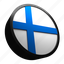 finland, flag, country, national, nation 
