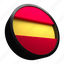 spain, flag, country, national, nation 