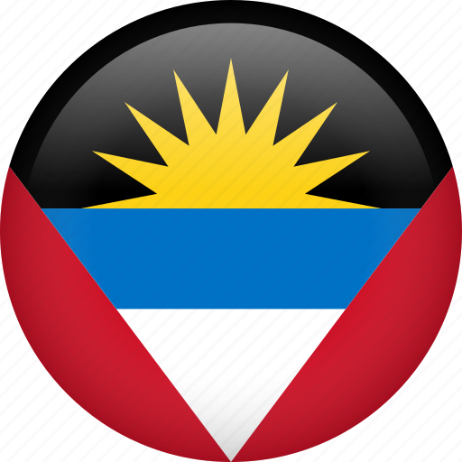 Antigua and barbuda, circle, country, flag, national, nation icon - Download on Iconfinder