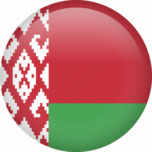 Belarus, circle, country, flag, nation, national icon - Download on Iconfinder