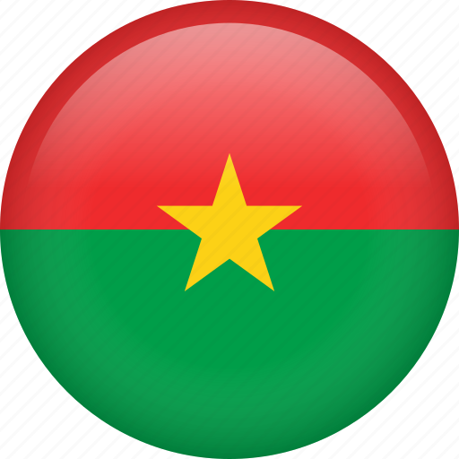 Burkina faso, circle, country, flag, national, nation icon - Download on Iconfinder