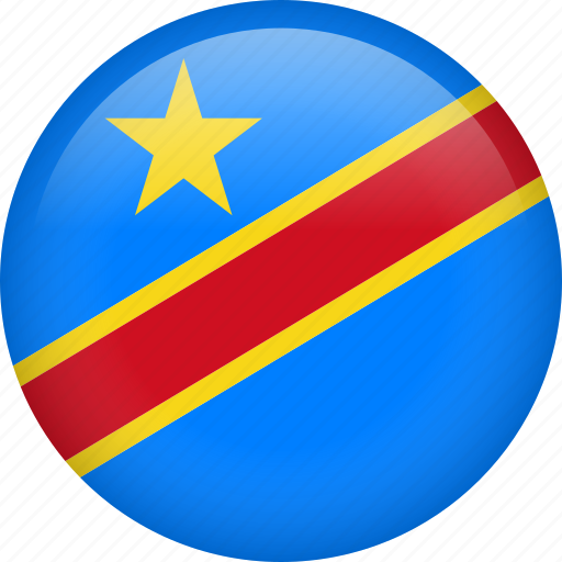 Circle, country, democratic republic of the congo, flag, national, nation icon - Download on Iconfinder