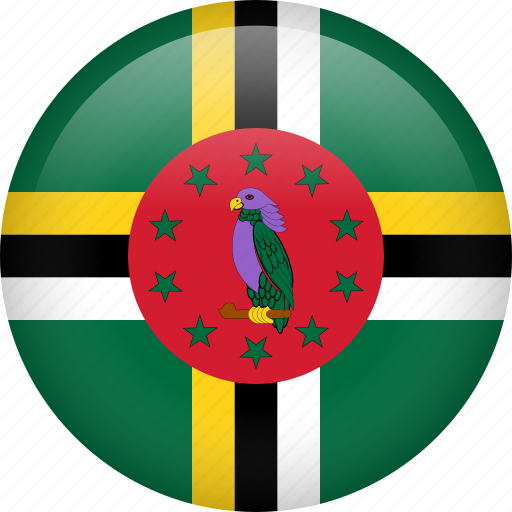 Dominica, circle, country, flag, national, nation icon - Download on Iconfinder