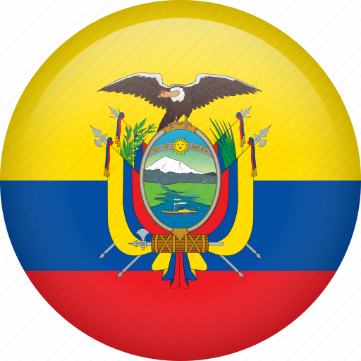 Ecuador, circle, country, flag, national, nation icon - Download on Iconfinder