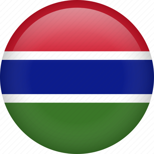 Gambia, circle, country, flag, nation icon - Download on Iconfinder
