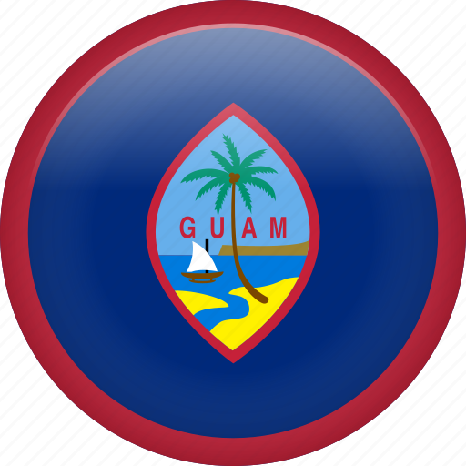 Guam, circle, country, flag, national, nation icon - Download on Iconfinder