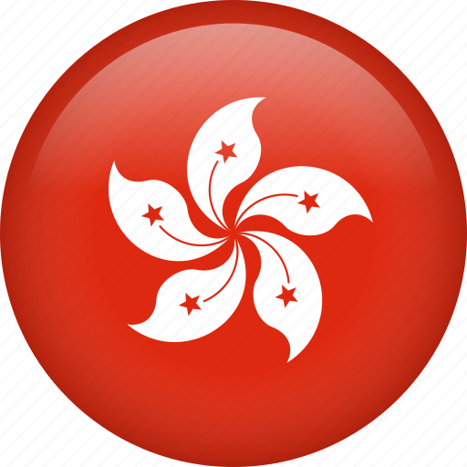 Circle, country, flag, hong kong, national icon - Download on Iconfinder