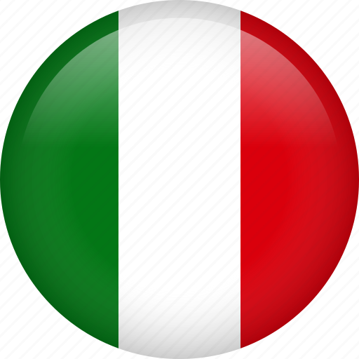 Italy, circle, country, flag, national icon - Download on Iconfinder
