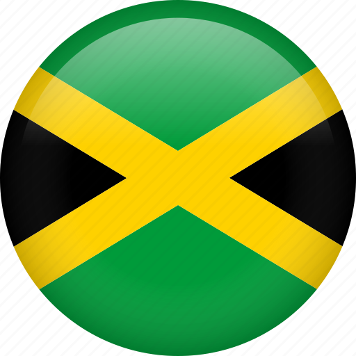 Jamaica, circle, country, flag, national icon - Download on Iconfinder