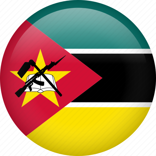 Mozambique, circle, country, flag, national icon - Download on Iconfinder